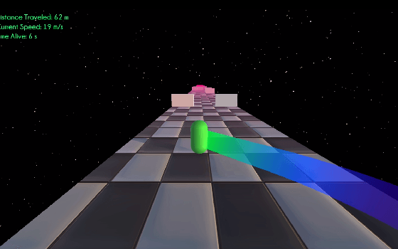 Endless runner screenshot